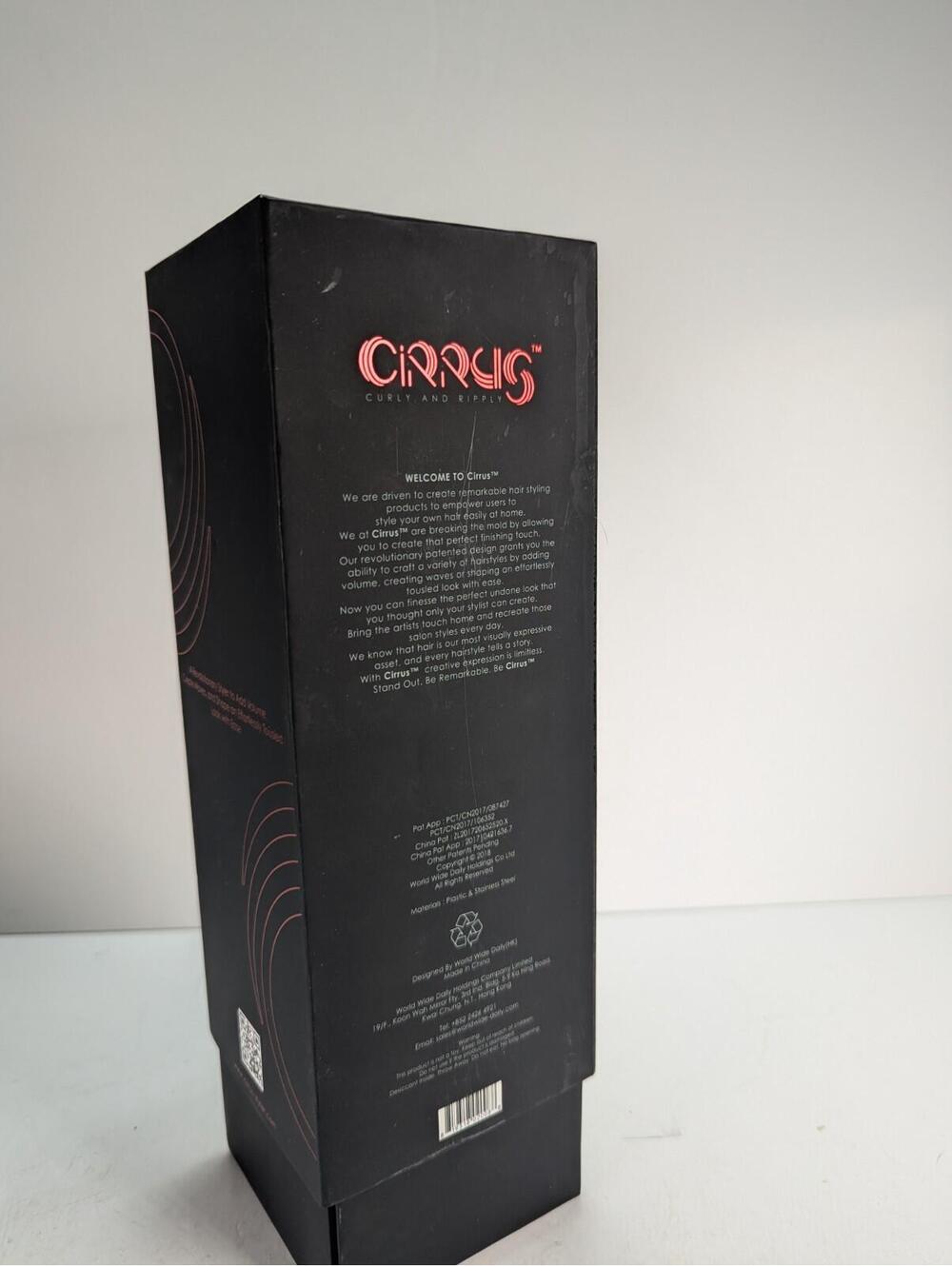 Cirrus Curly And Ripply Hair Styling Waver Black Red Tool 3 Ways Right Handed - Picture 3 of 12